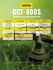 Триммер бензиновый HUTER GGT-800S